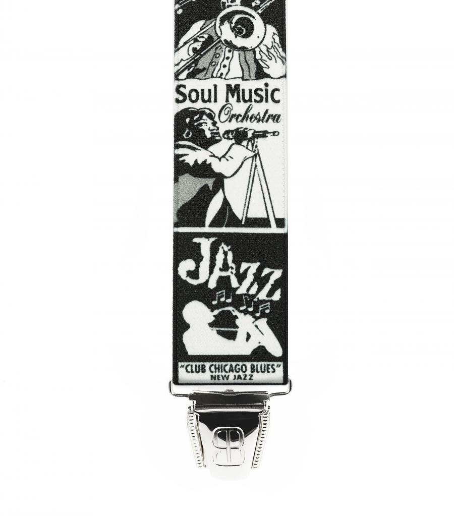 Bretelles 4 Pinces - Transfert 35mm - 120cm - Jazz 